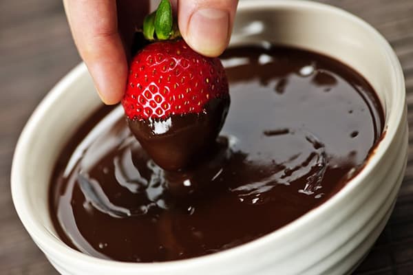 Chocolate fondue