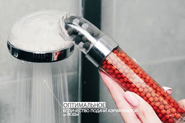Water-saving shower head