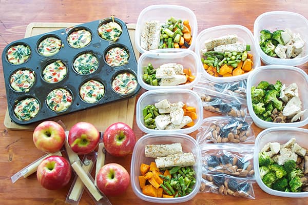 Harvesting food for future use