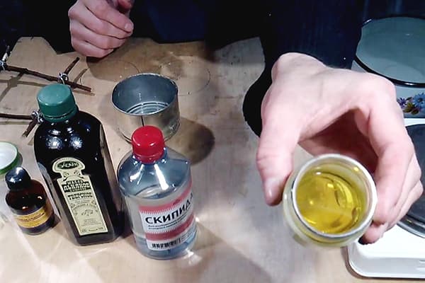 Home-made water-repellent impregnation